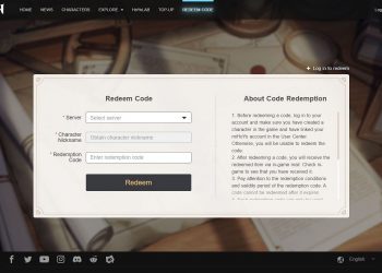 How the official website looks (Image via Genshin Impact)
