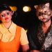 Chrissy Teigen and John Legend dressed up as characters in the show, which centers around people in extreme financial debt risking their lives in a series of dangerous challenges.