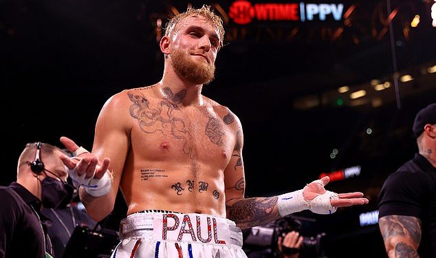 Jake Paul has continued to mock Tommy Fury after knocking out Tyron Woodley on Saturday