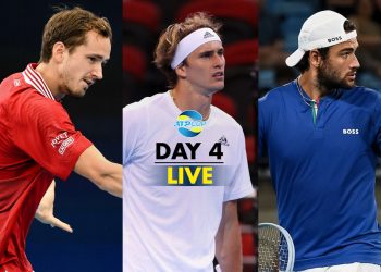 ATP Cup Day 4 LIVE: Daniil Medvedev, Alexander Zverev, Matteo Berrettini in action in blockbuster Day 4 – Follow LIVE Updates