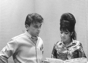 Photo of Phil Spector w/Ronnie