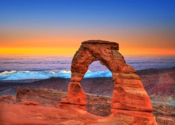 Arches National Park in Moab Utah USA