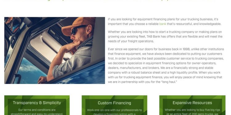 TAB Bank website