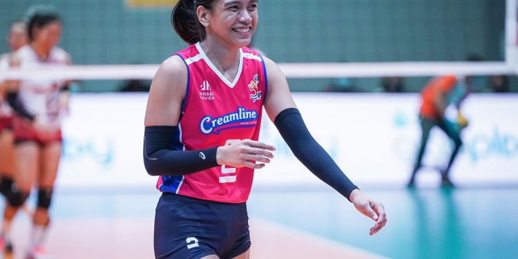 Creamline's Alyssa Valdez.