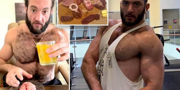 Weam Breiche — who has been described as "the real-life Wolverine" — says 90 percent of his diet consists of raw meat. He told Jam Press that he loves chowing down on veal brains and testicles.