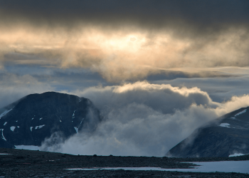 Sarek National Park mountains
