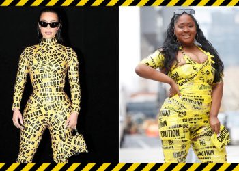 Kim Kardashian and Asia Grace