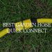 top garden hose quick connect