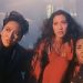 Anita Mui, Michelle Yeoh, and Maggie Cheung in The Heroic Trio.