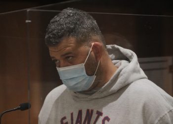 Giuseppe Canzoni, 41, at Queens Criminal Court