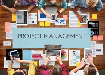 Project Management Organization Skill Concept