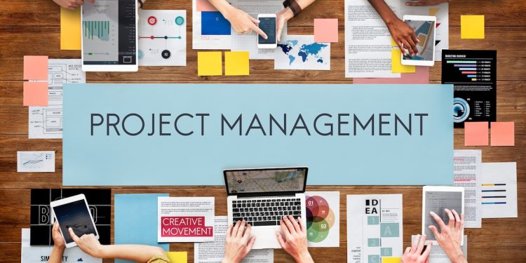 Project Management Organization Skill Concept