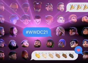 WWDC 2022: Memoji slide from WWDC 2021