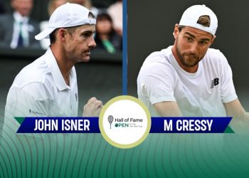 Hall of Fame Open LIVE: Isner vs Cressy LIVE: Follow LIVE