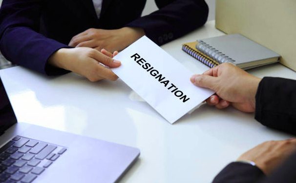 Resignation Letter Example Email