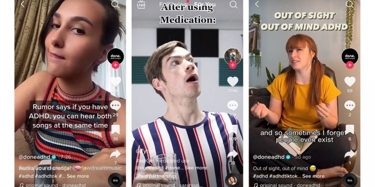 ADHD content is popular on TikTok, as America faces an Adderall shortage