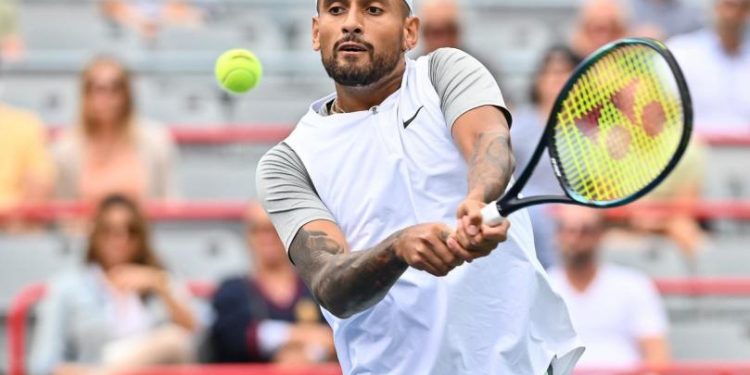 Nick Kyrgios defeats Alejandro Davidovich Fokina in straight sets