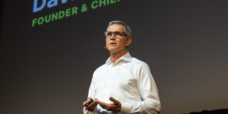 Dave speaking at Townhall