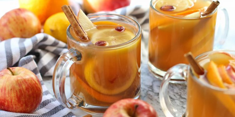 Easy Hot Mulled Cider Recipe Made With Stevia