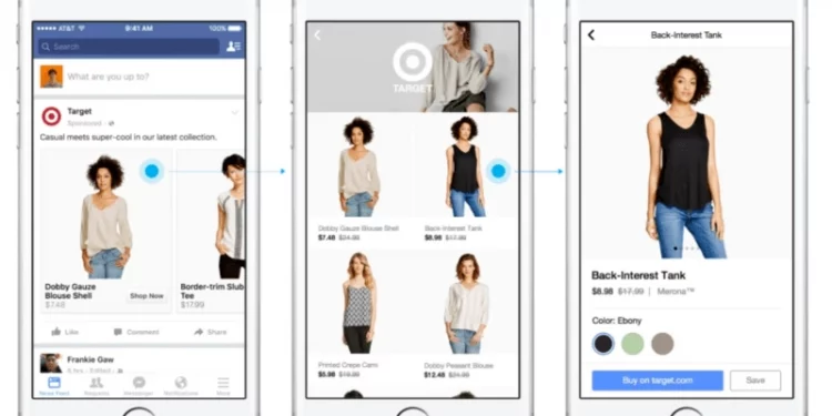 facebook shopping ad