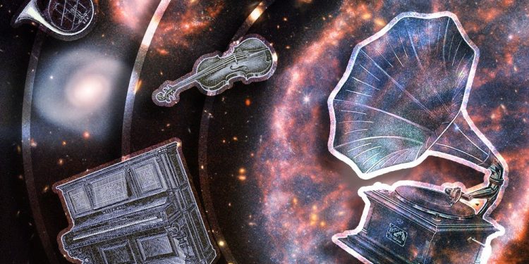 The Cartwheel Galaxy and Musical Instruments