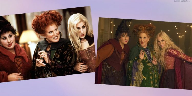 Compare Costumes in Hocus Pocus 2 to First Hocus Pocus Film