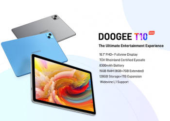 Doogee’s First Tablet T10 Will Refresh You With Ultimate Entertainment