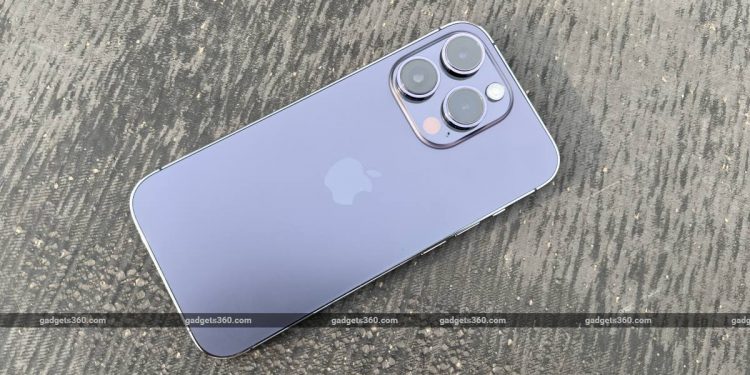 iPhone 14 pro purple rear ndtv iphone 14